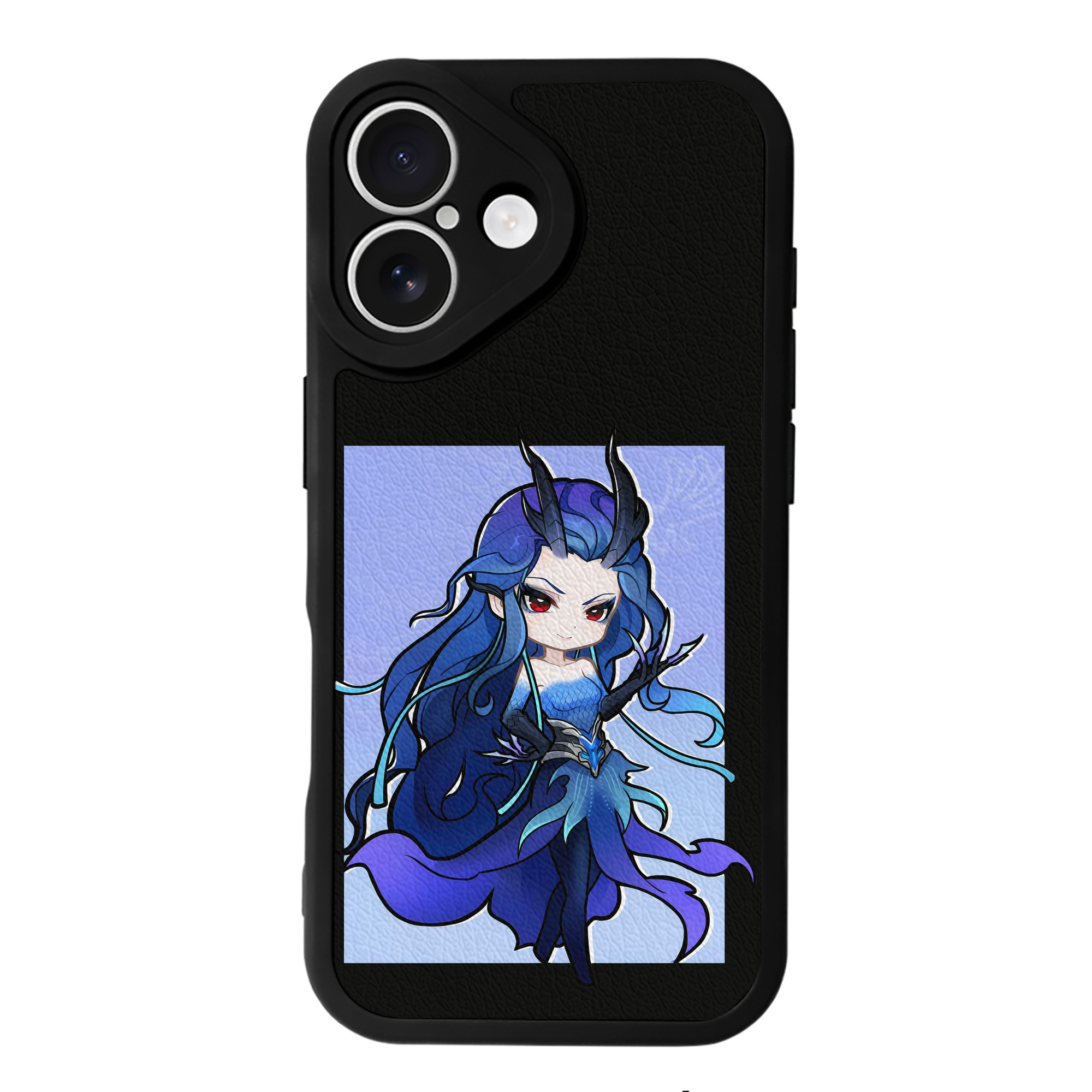 （画像用） Ne Zha 2 ナタ 魔童の大暴れ 【iPhone 16シリーズ対応】シリコンスマホケース（レザー調） 材質：シリコン